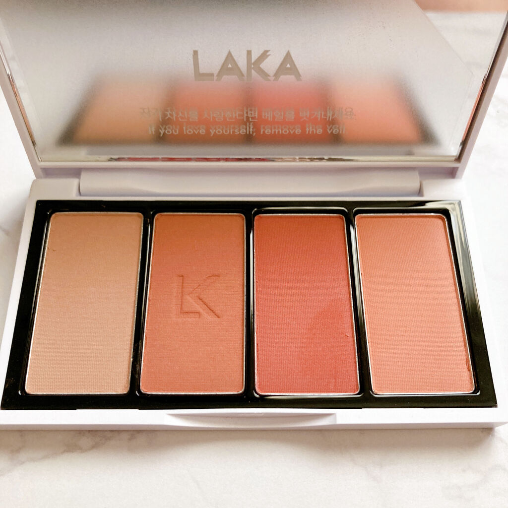 ジャストアイパレット/Laka/アイシャドウパレットを使ったクチコミ（2枚目）