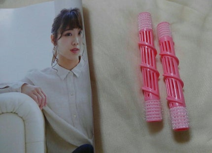 フルリフアリ くるんっと前髪カーラー/STYLE+NOBLE/ヘアケアグッズを使ったクチコミ(4枚目)