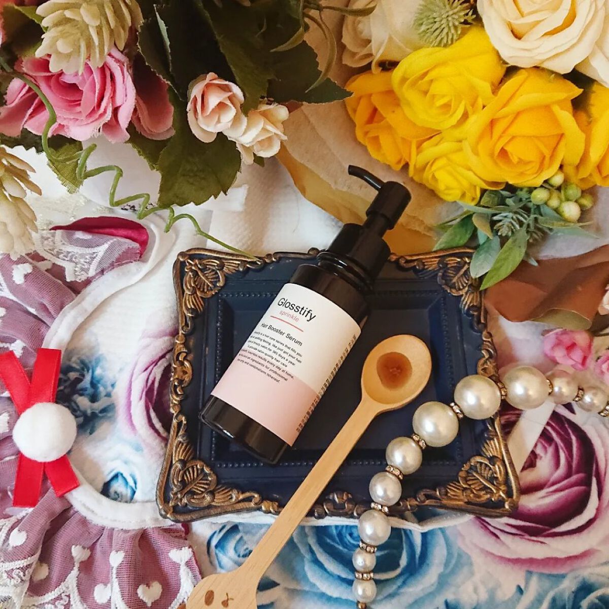 Sprinkle/Glosstify/洗い流すヘアトリートメントを使ったクチコミ（1枚目）