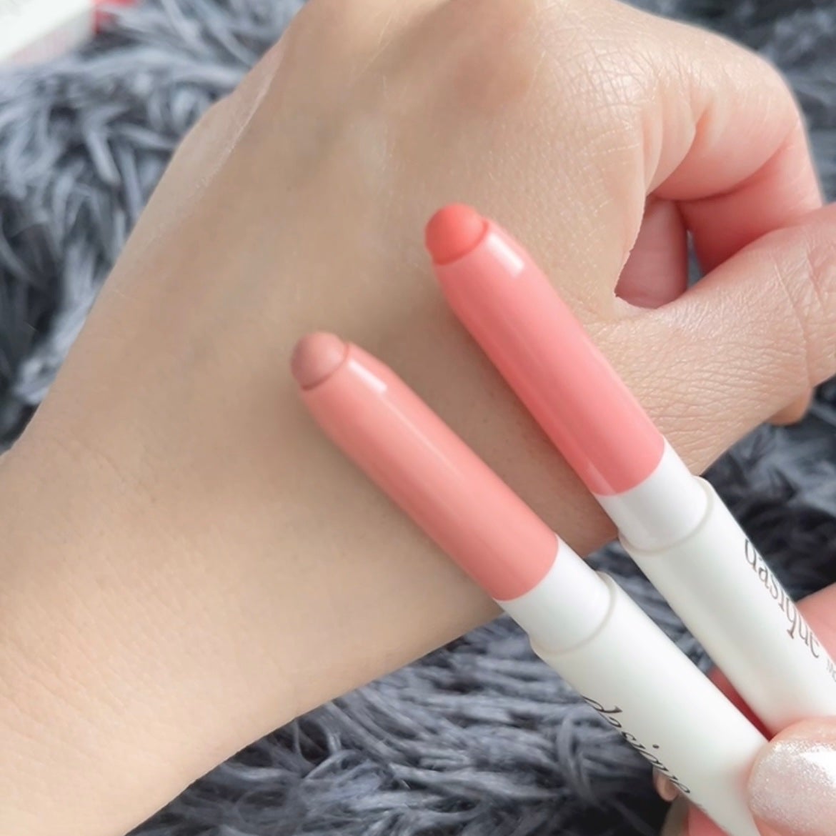 ムードブラーリップペンシル/dasique/リップライナーを使ったクチコミ(2枚目)