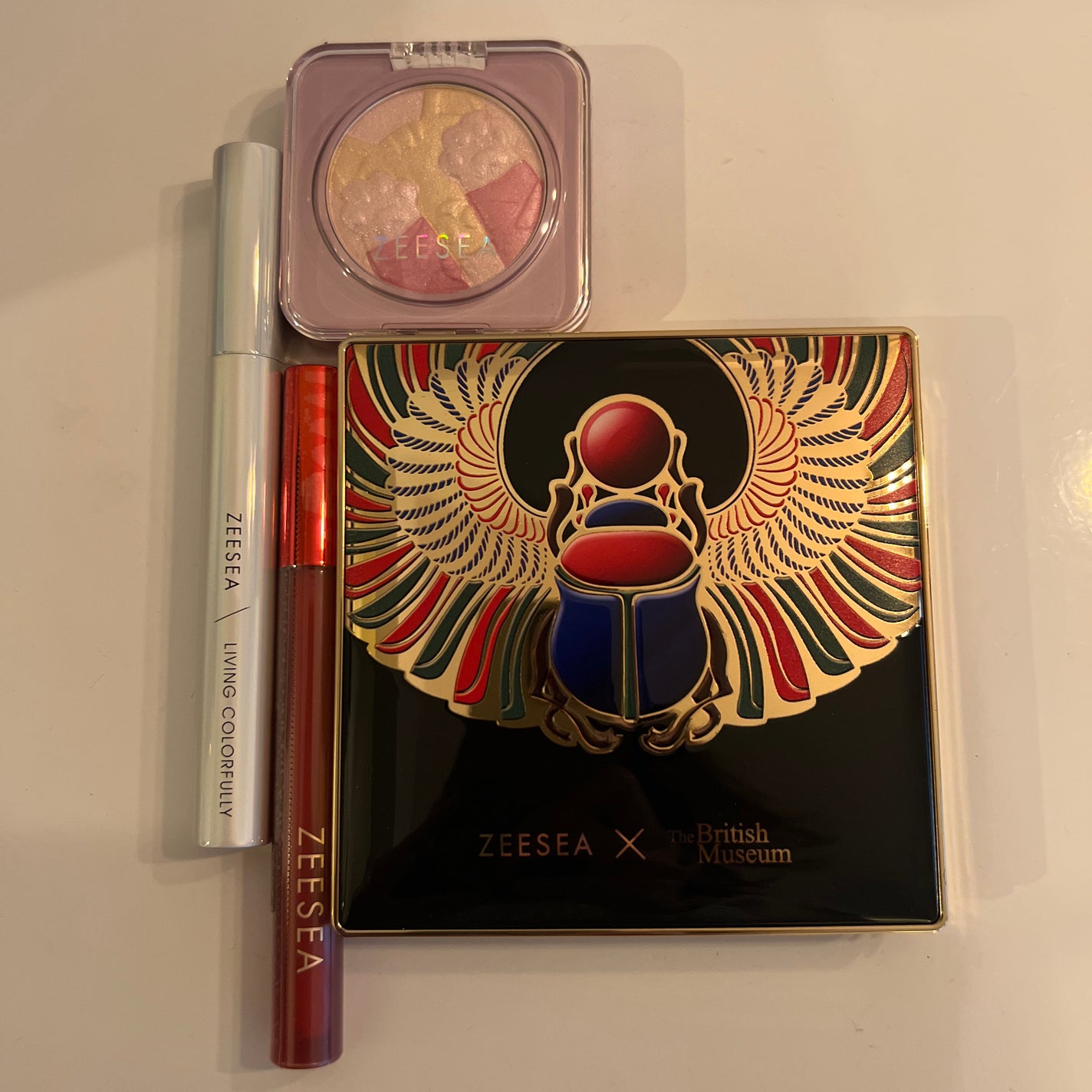 大英博物館 エジプトシリーズ アイシャドウパレット/ZEESEA/アイシャドウパレットを使ったクチコミ(2枚目)