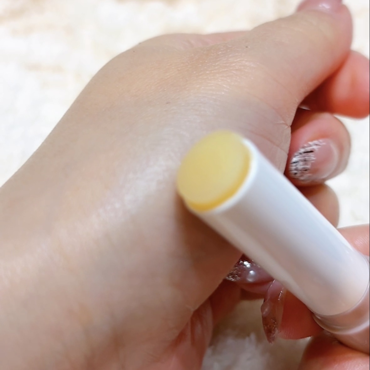 ニベア ディープモイスチャーリップ メルティタイプ/ニベア/リップクリームを使ったクチコミ（3枚目）