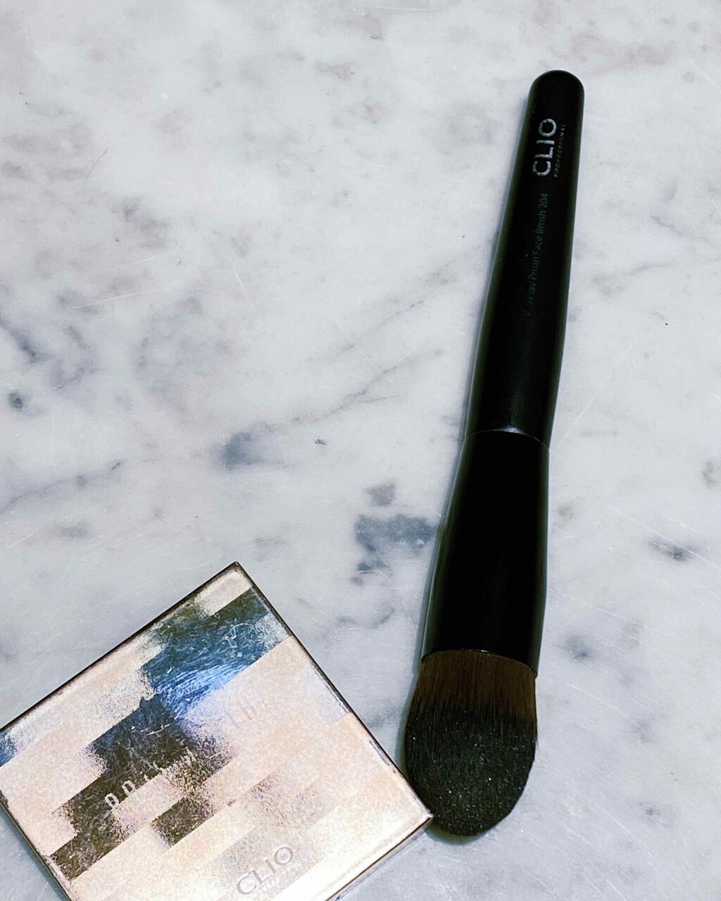 プロプレイプリズムフェイスブラシ204/CLIO/メイクブラシを使ったクチコミ（2枚目）