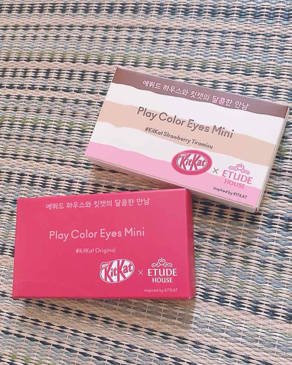プレイカラーアイズ ミニ #キットカットオリジナル/ETUDE/アイシャドウパレットを使ったクチコミ（1枚目）
