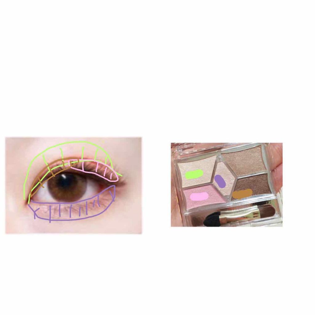 【旧品】パーフェクトスタイリストアイズ/キャンメイク/アイシャドウパレットを使ったクチコミ(2枚目)