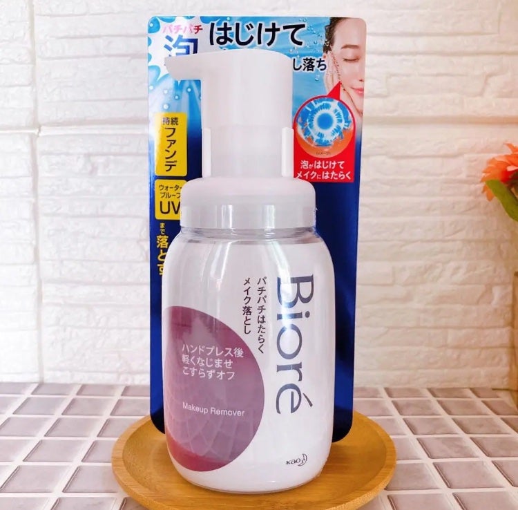 パチパチはたらくメイク落とし/ビオレ/クレンジングウォーターを使ったクチコミ(3枚目)