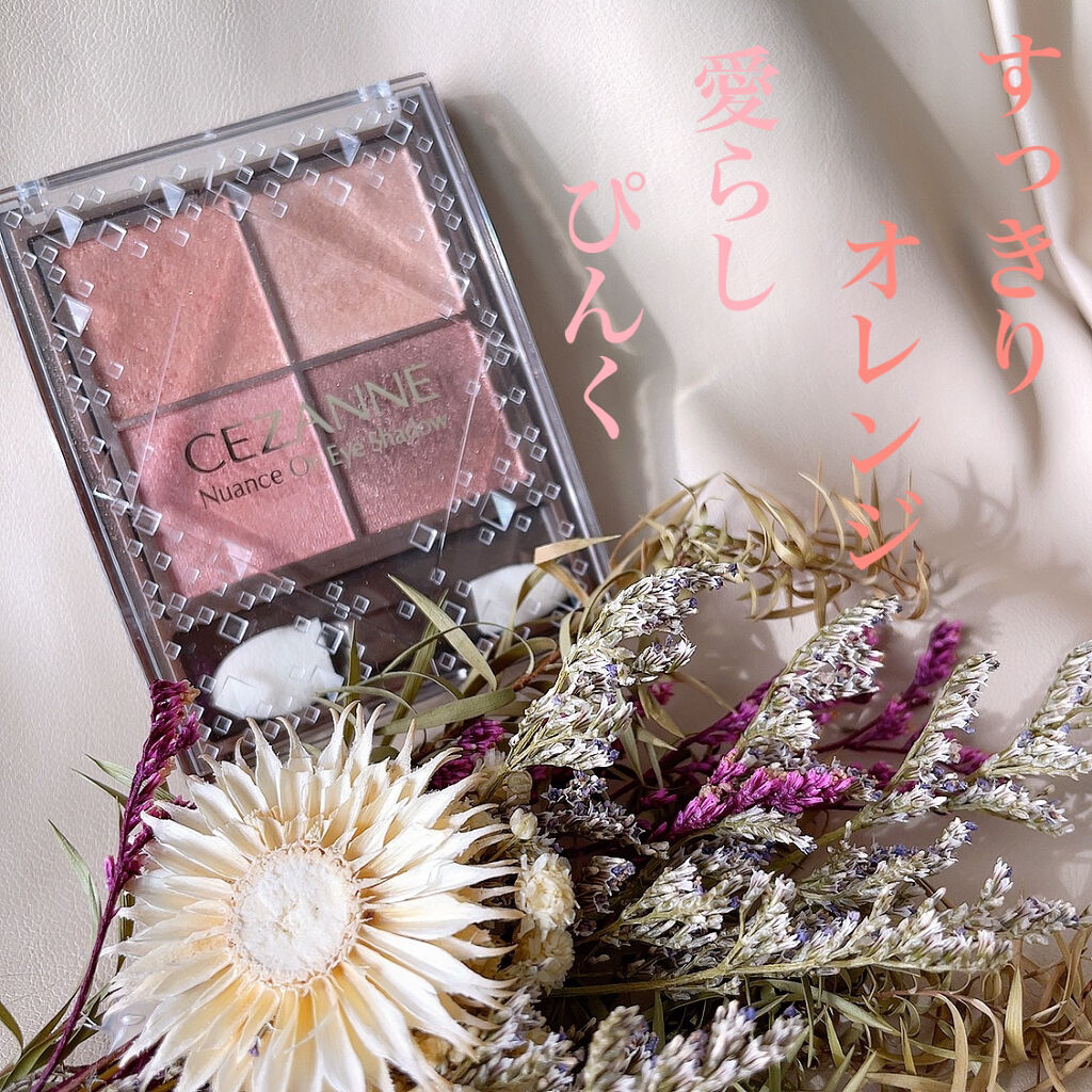 ニュアンスオンアイシャドウ/CEZANNE/アイシャドウパレットを使ったクチコミ（1枚目）