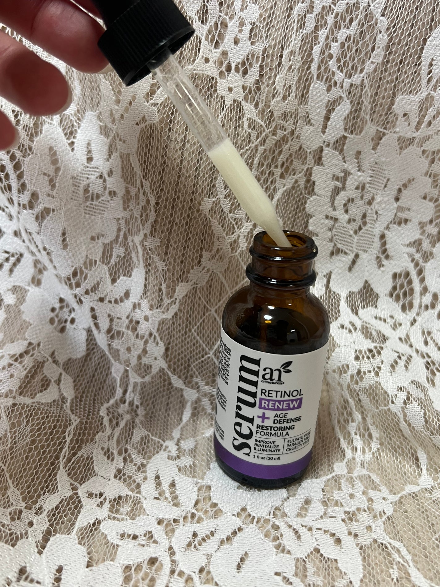 レチノールセラム/Artnaturals/美容液を使ったクチコミ(2枚目)