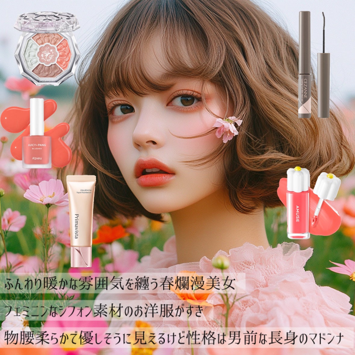 ジューシー パン ウォーター ブラッシャー/A’pieu/リキッドチークを使ったクチコミ(2枚目)