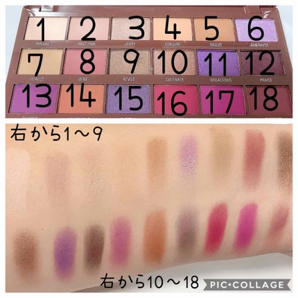 アイラブチョコレート/MAKEUP REVOLUTION/アイシャドウパレットを使ったクチコミ(2枚目)