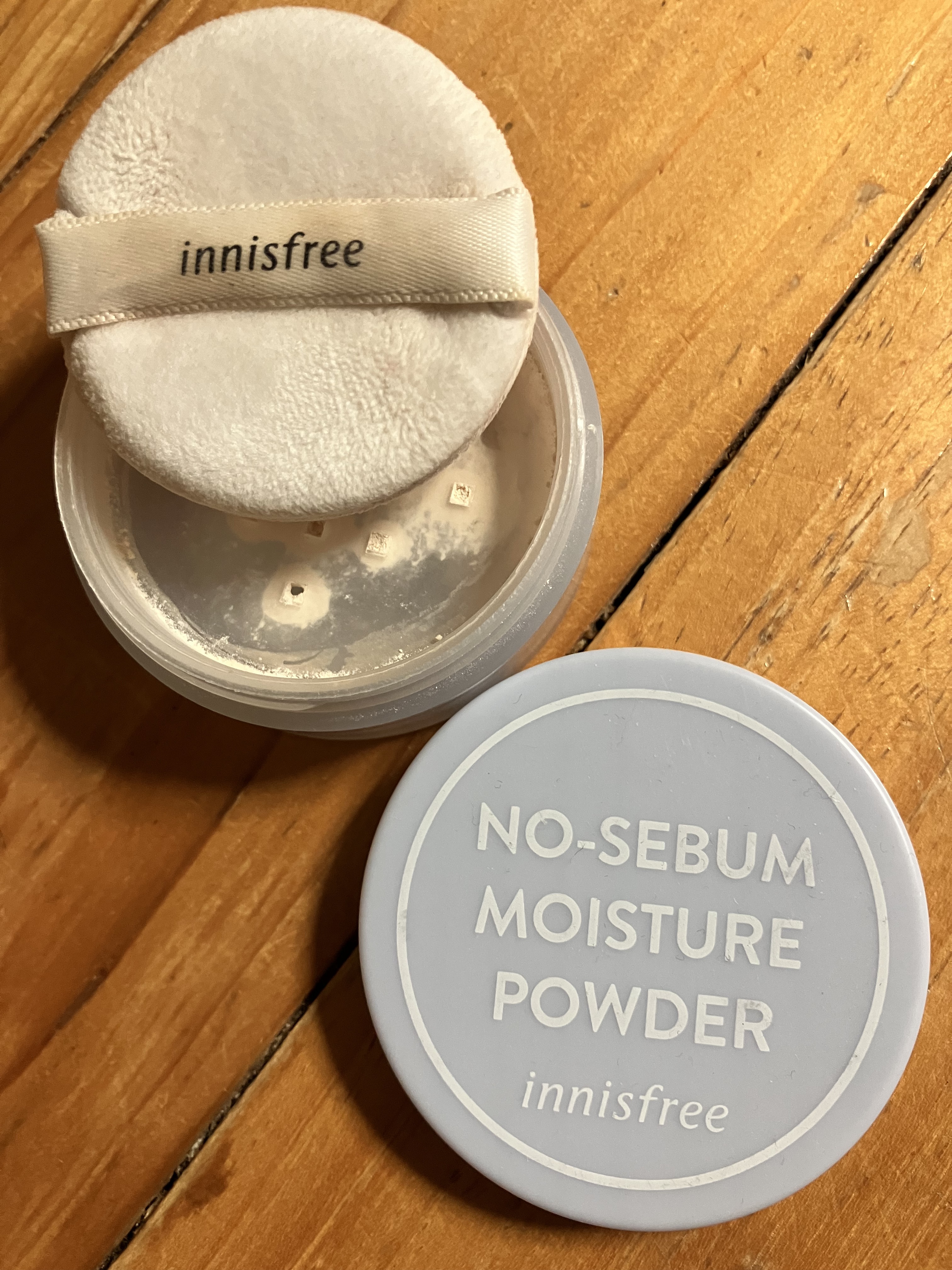 ノーセバム モイスチャーパウダー S/innisfree/フェイスパウダーを使ったクチコミ（1枚目）