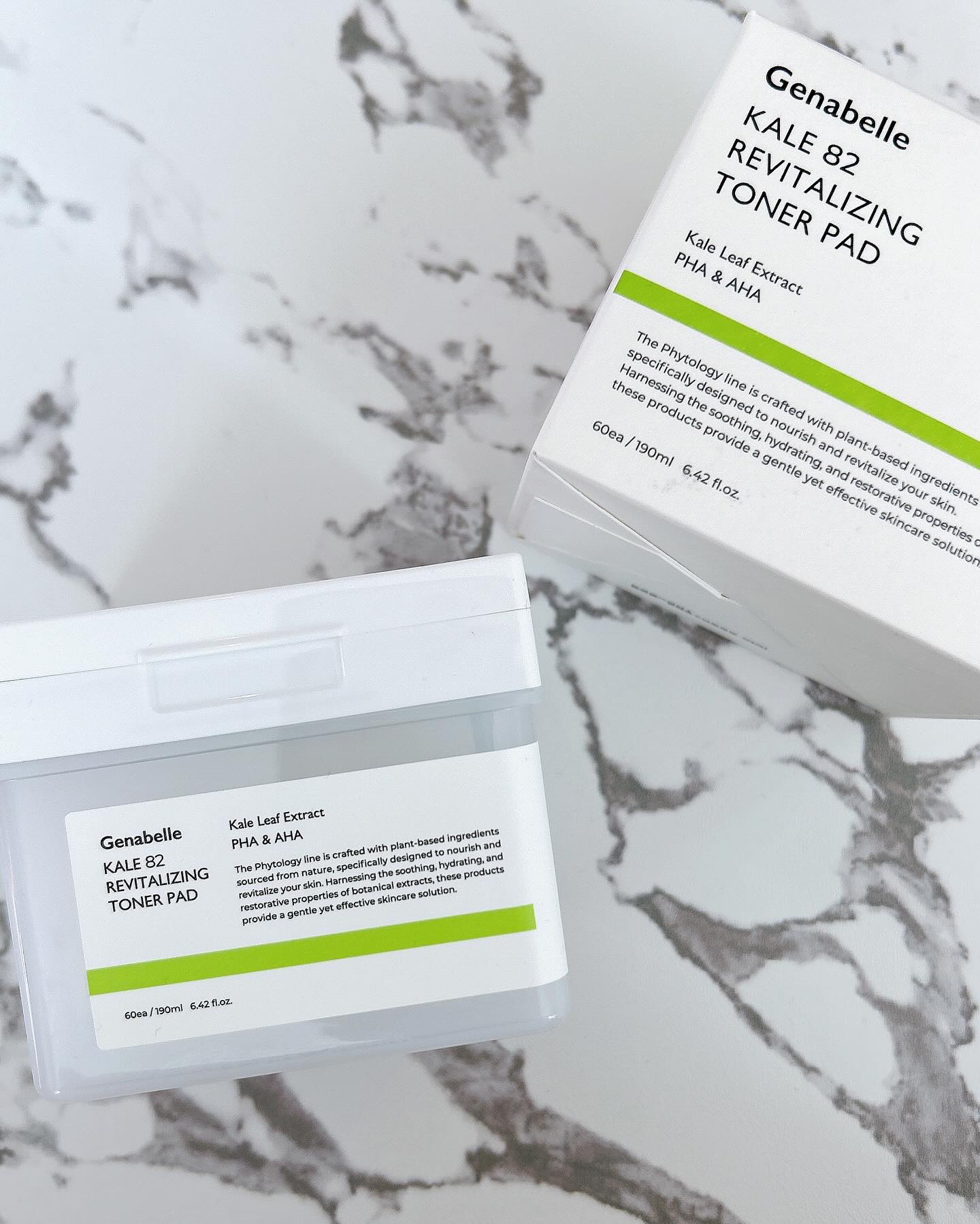 ケール82リバイタライジングトナーパッド/Genabelle/トナーパッドを使ったクチコミ（1枚目）