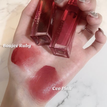 クチュールリップティント デューイグロイ 03 ヤング&ピーチ/espoir/リップティントを使ったクチコミ(3枚目)