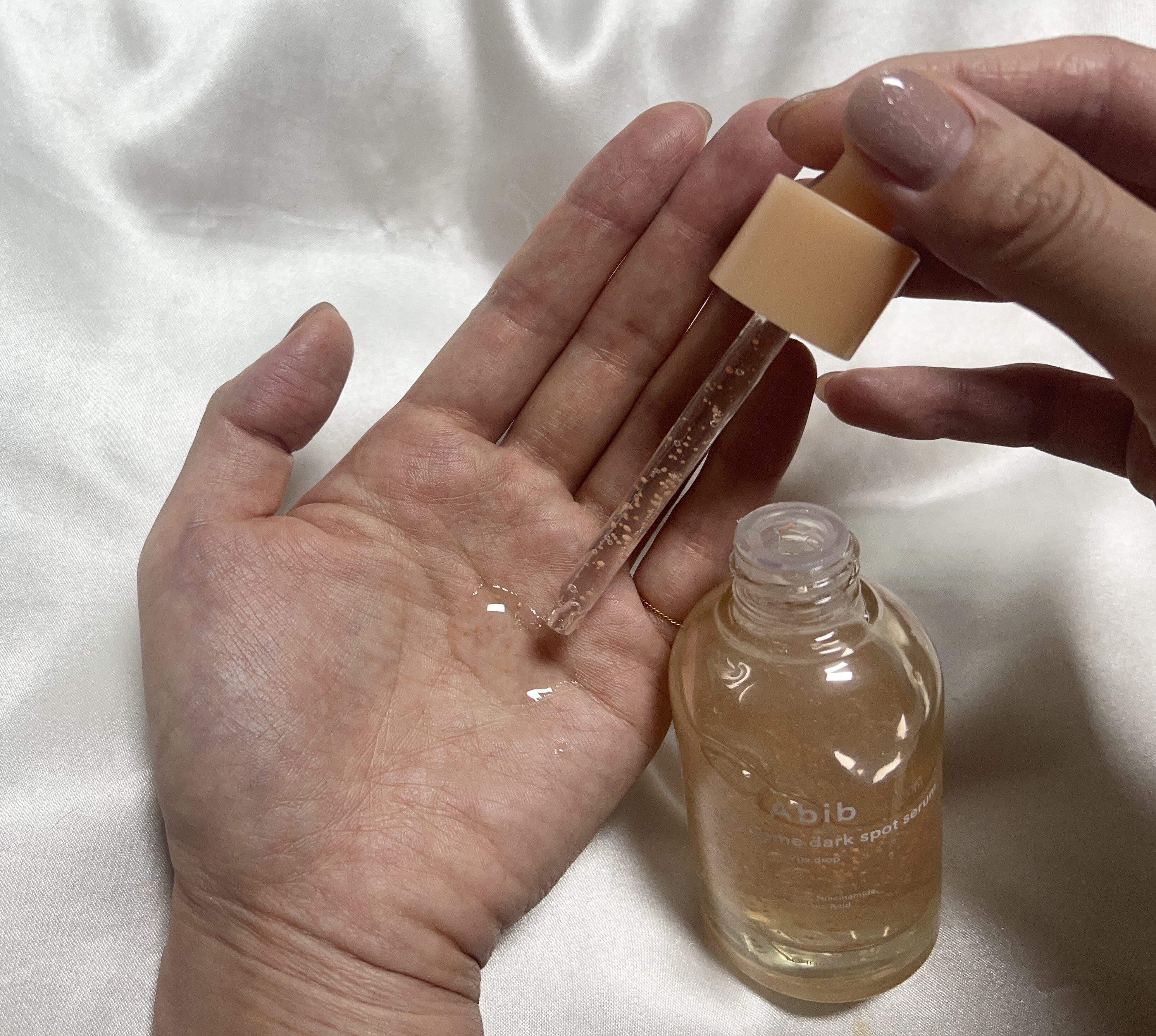 グルタチオンソームダークスポットセラムビタドロップ/Abib /美容液を使ったクチコミ（3枚目）