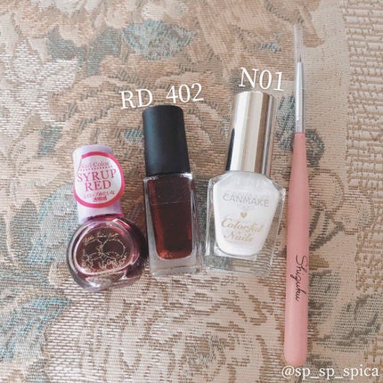 カラフルネイルズ/キャンメイク/マニキュアを使ったクチコミ(3枚目)