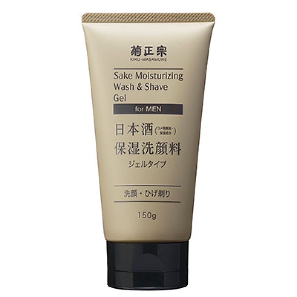 菊正宗 日本酒保湿洗顔料 男性用