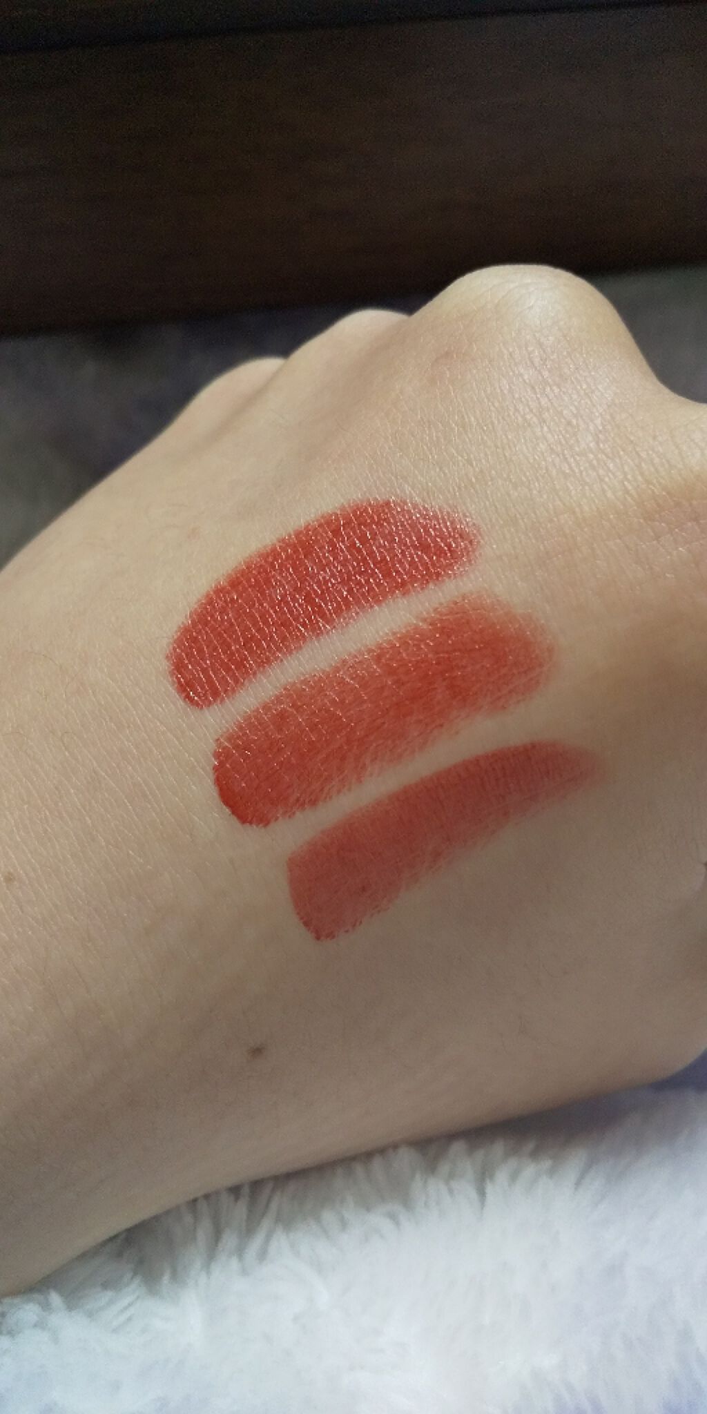 UR GLAM MINI LIPSTICK/U R GLAM/口紅を使ったクチコミ(2枚目)