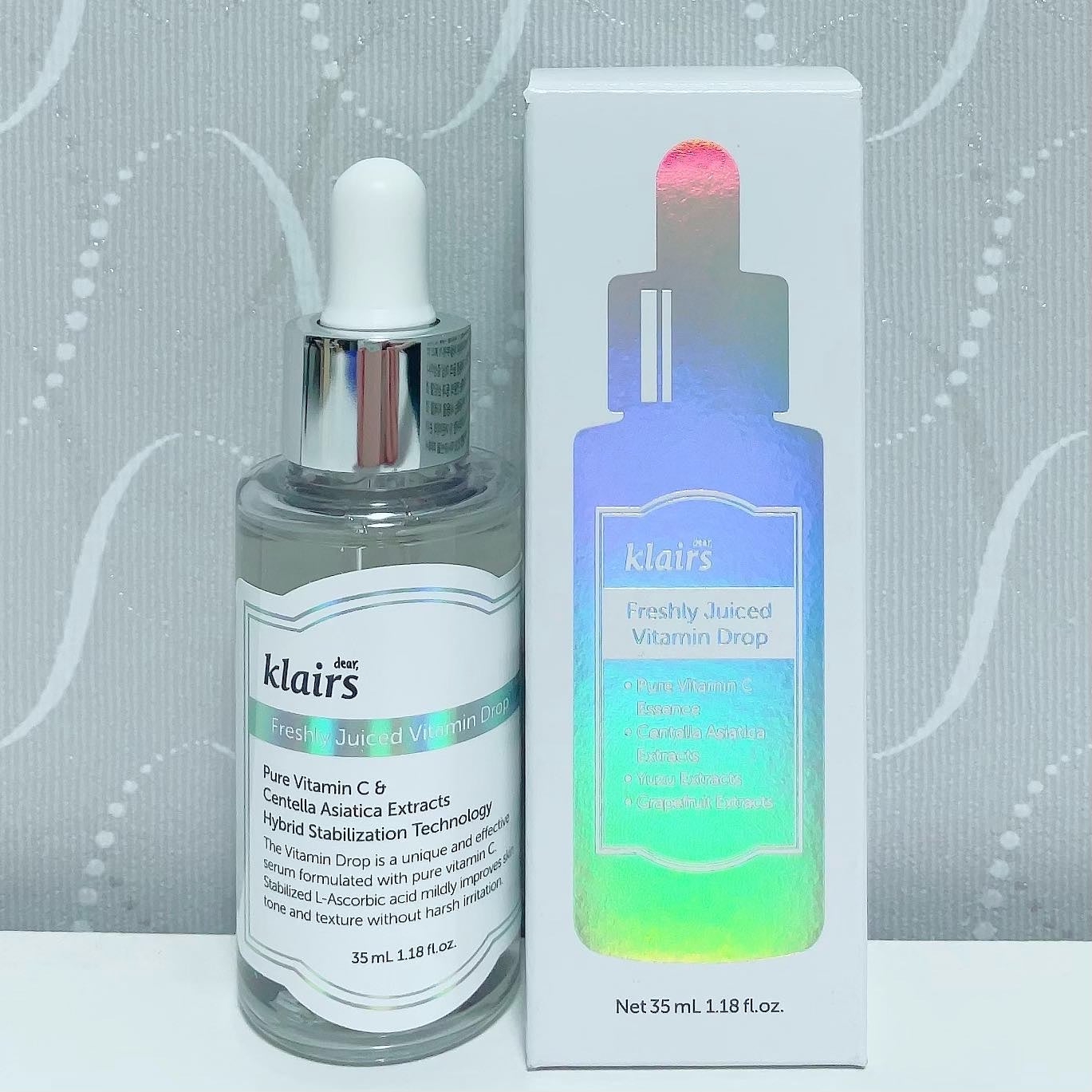 フレッシュリージュースドビタミンドロップ(35ml)/Klairs/美容液を使ったクチコミ(1枚目)