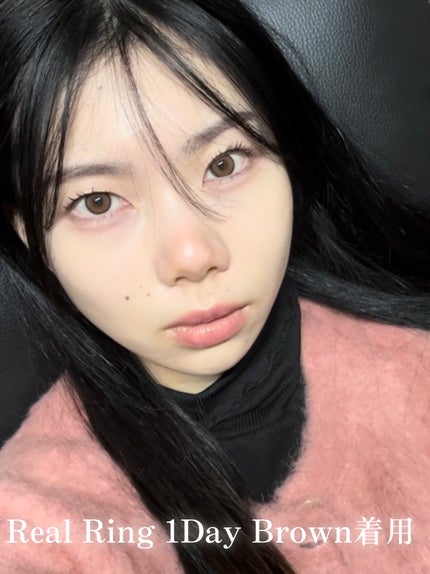 Real Ring 1day/OLENS/ワンデー(1DAY)カラコンを使ったクチコミ(5枚目)