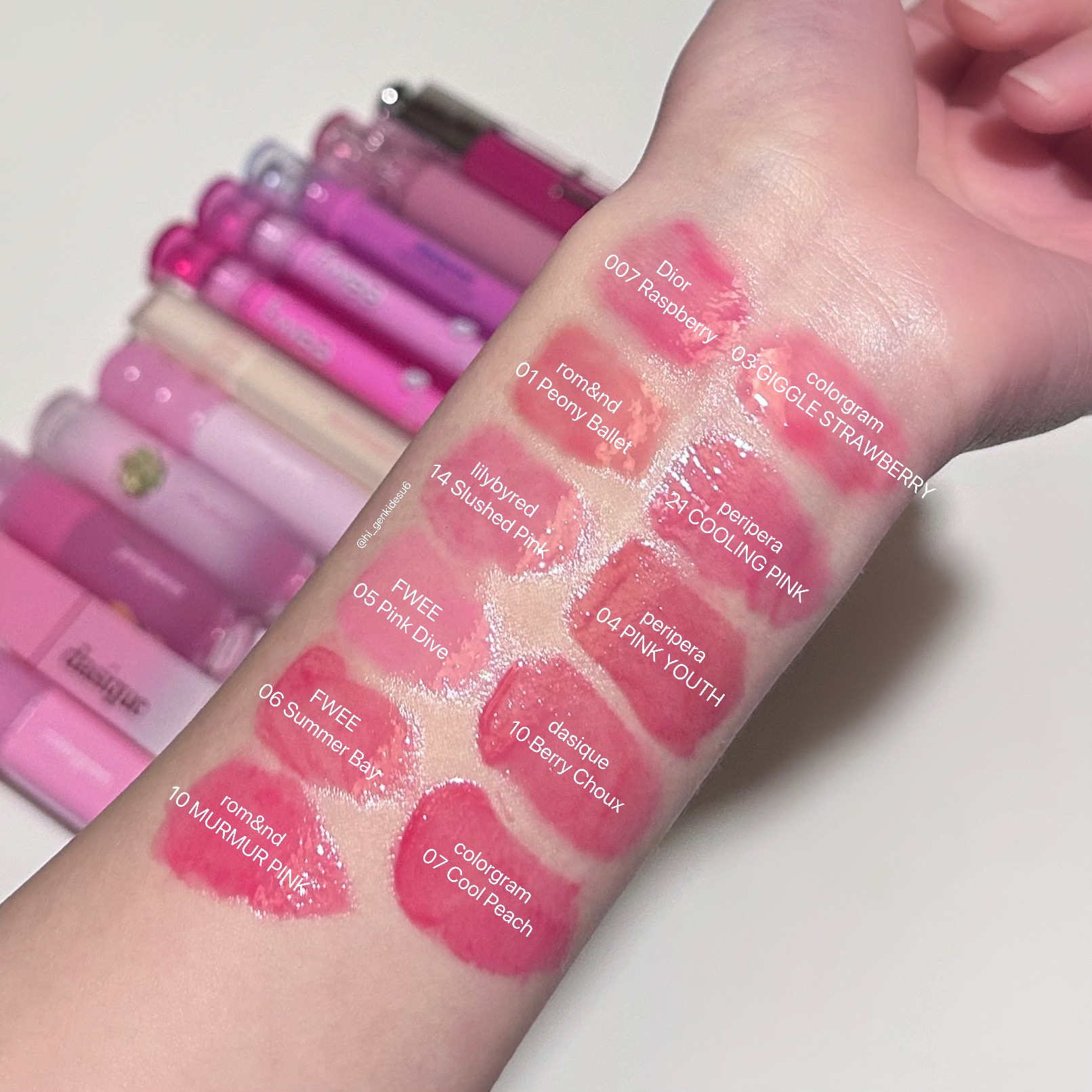 Glassy Layer Fixing Tint/lilybyred/口紅を使ったクチコミ（3枚目）