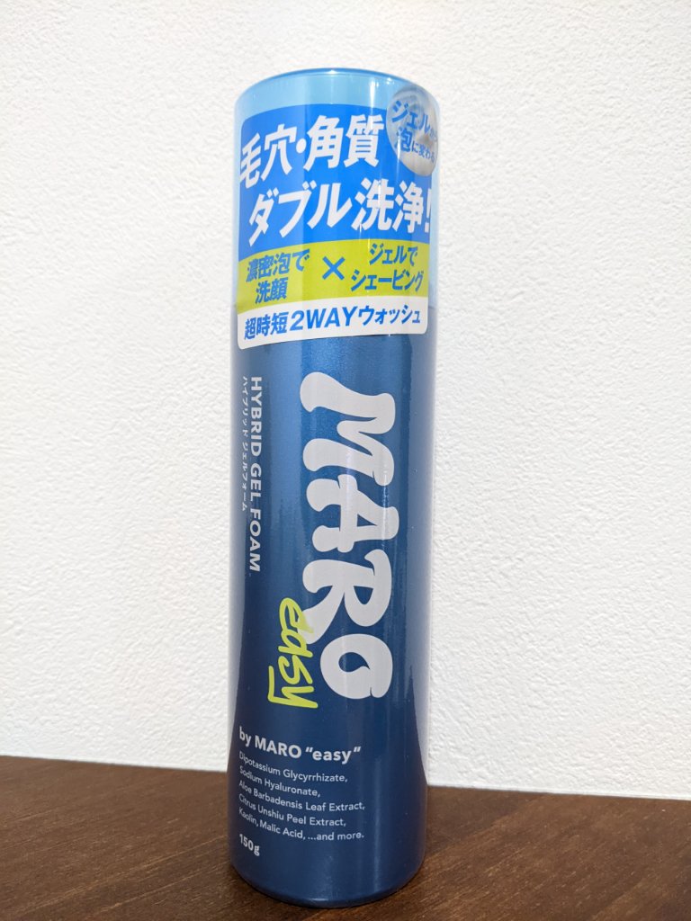 easy ハイブリッド ジェルフォーム シトラスウッドの香り/MARO/ムダ毛ケアを使ったクチコミ（1枚目）