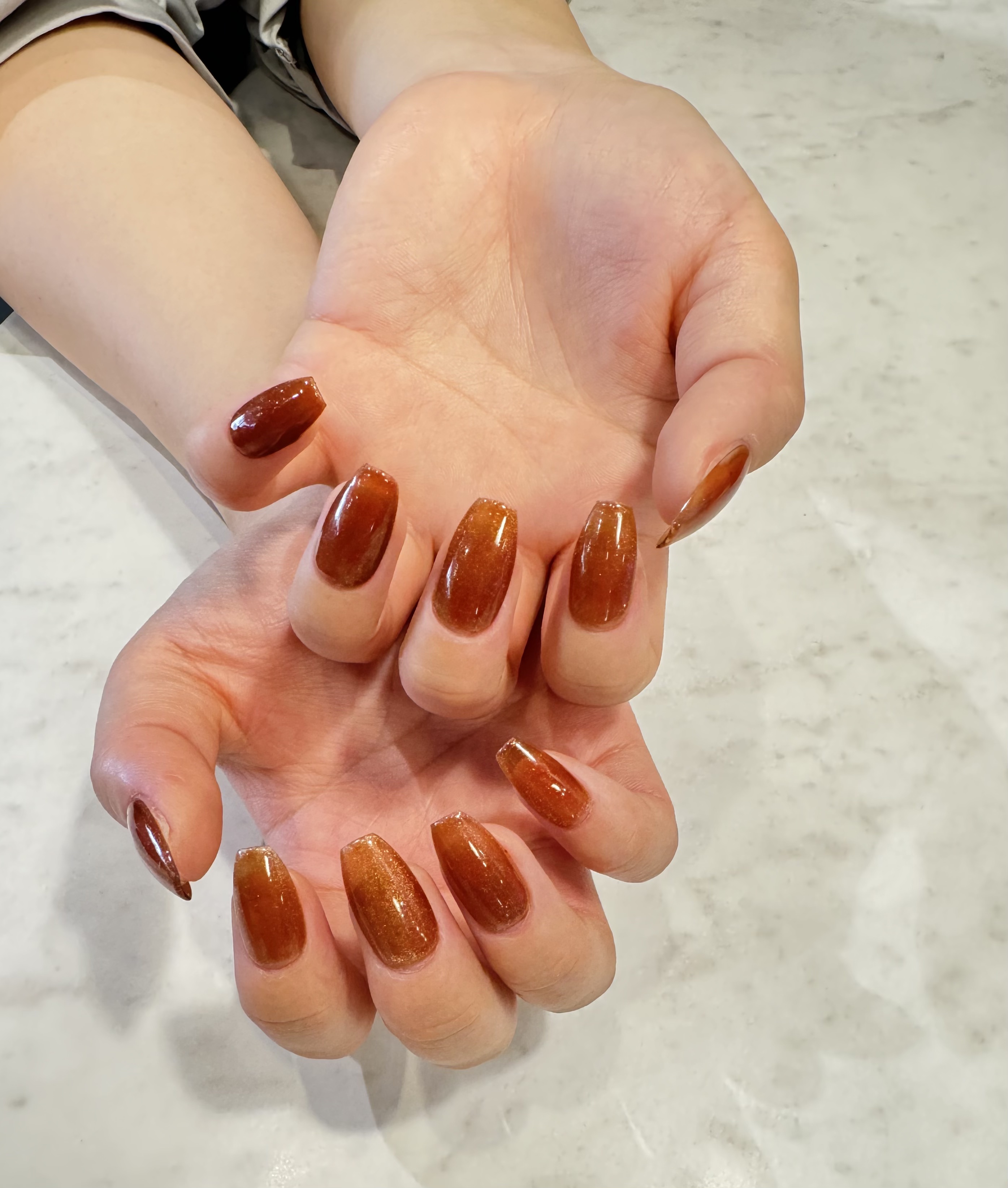 ジェルネイル（ライト対応）/セリア/ジェルネイルを使ったクチコミ（1枚目）