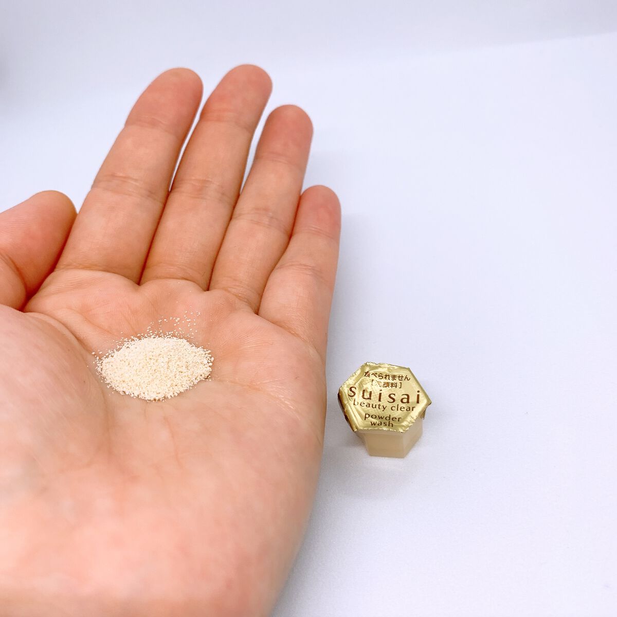 スイサイ ビューティクリア ゴールド パウダーウォッシュ/suisai/洗顔パウダーを使ったクチコミ(4枚目)