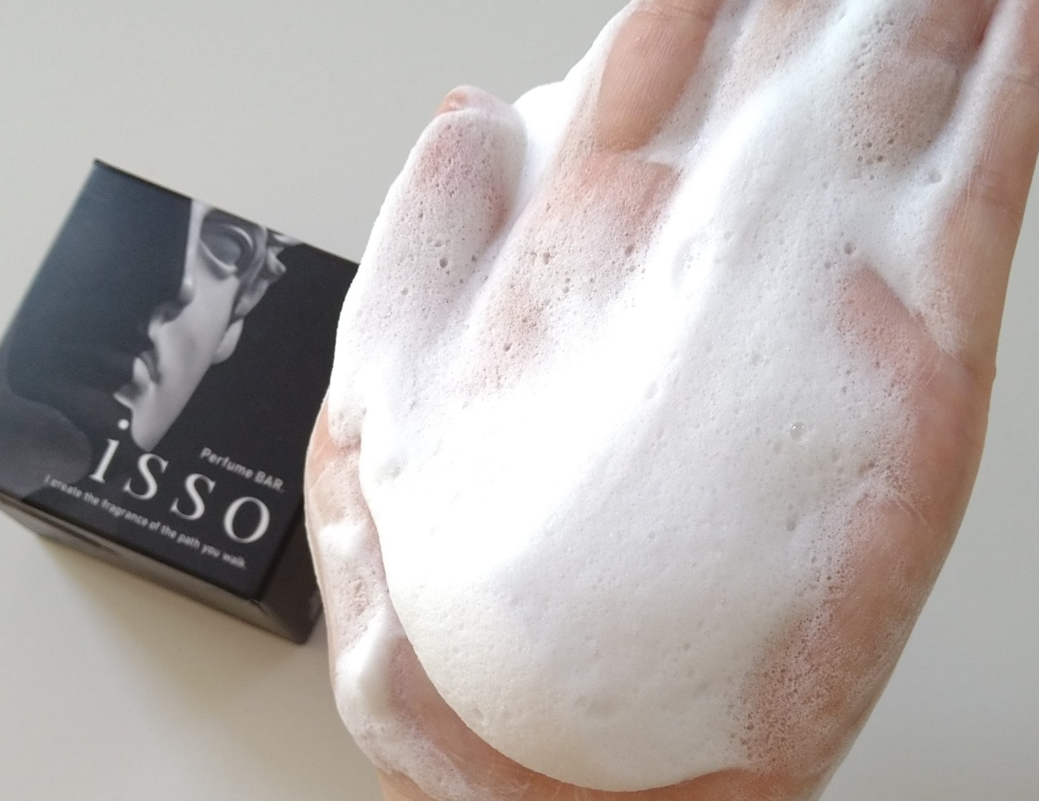 isso 香水石鹸/ヴィンセント製薬/洗顔石鹸を使ったクチコミ（3枚目）
