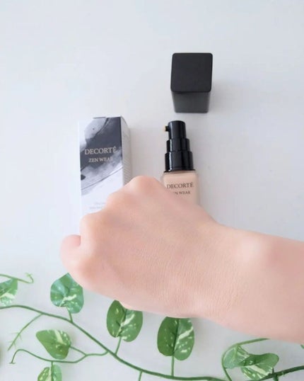 ゼン ウェア フルイド/DECORTÉ/リキッドファンデーションを使ったクチコミ(4枚目)