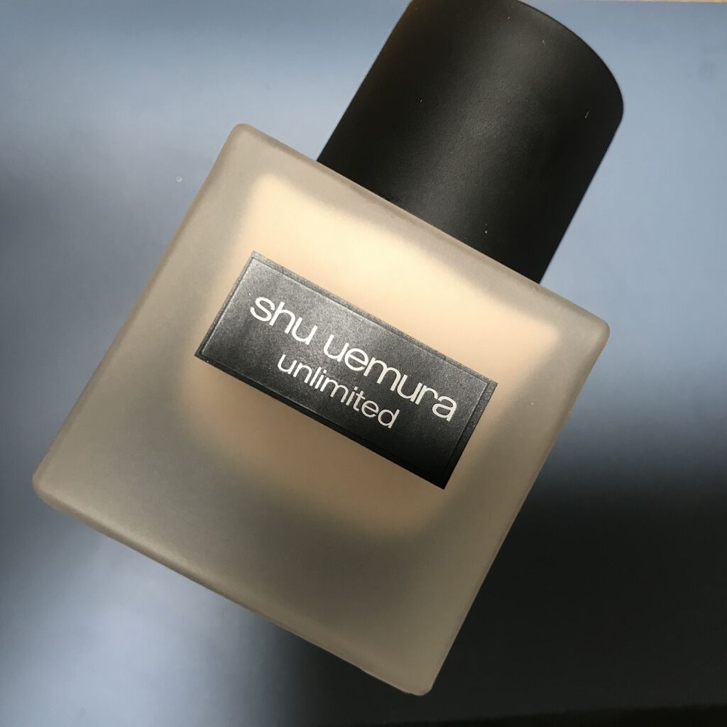 （旧）アンリミテッド ラスティング フルイド/shu uemura/リキッドファンデーションを使ったクチコミ（1枚目）