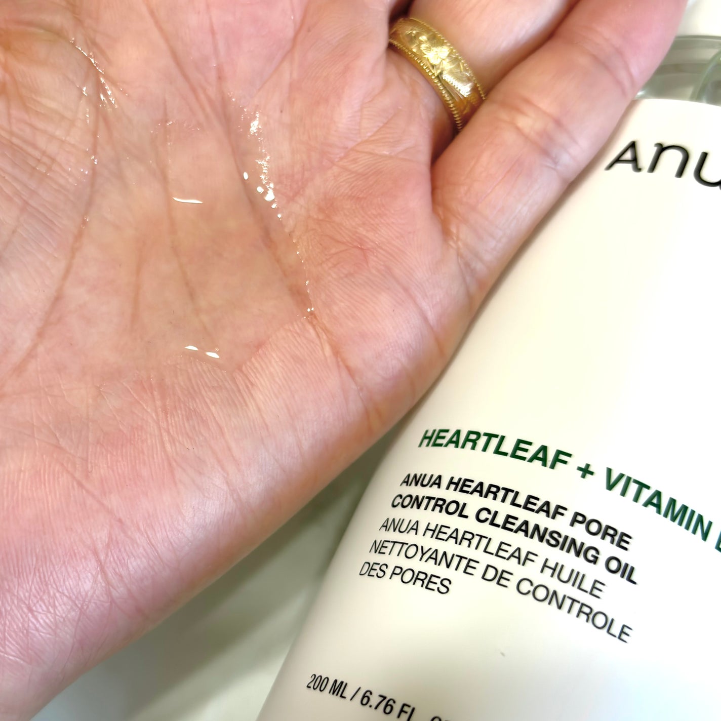 ドクダミ ポアコントロールクレンジングオイル/Anua/オイルクレンジングを使ったクチコミ(3枚目)