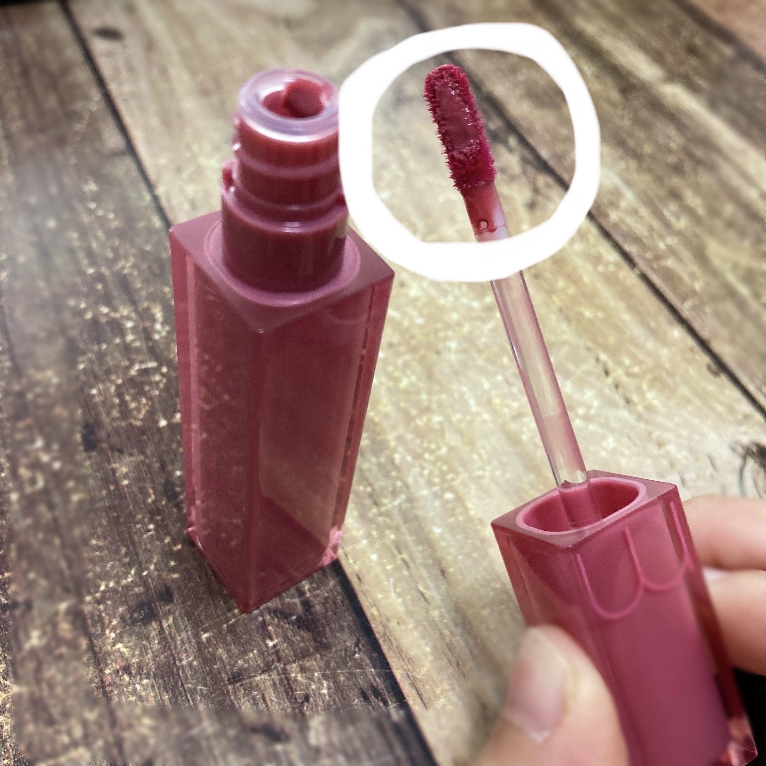 デュイフルウォーターティント/rom&nd/リップティントを使ったクチコミ（2枚目）