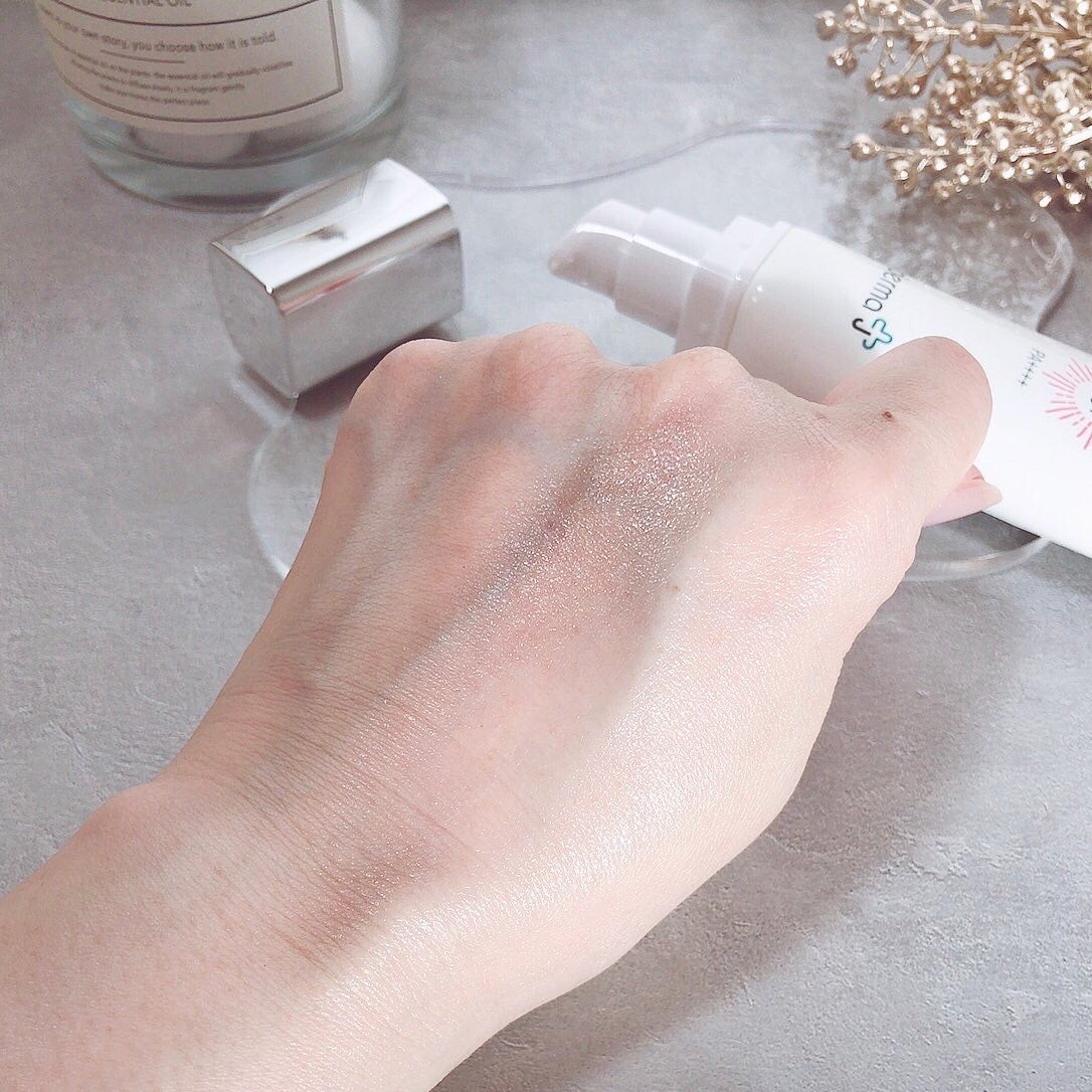 サンクリーム+/ DermaJ/日焼け止めクリームを使ったクチコミ(4枚目)