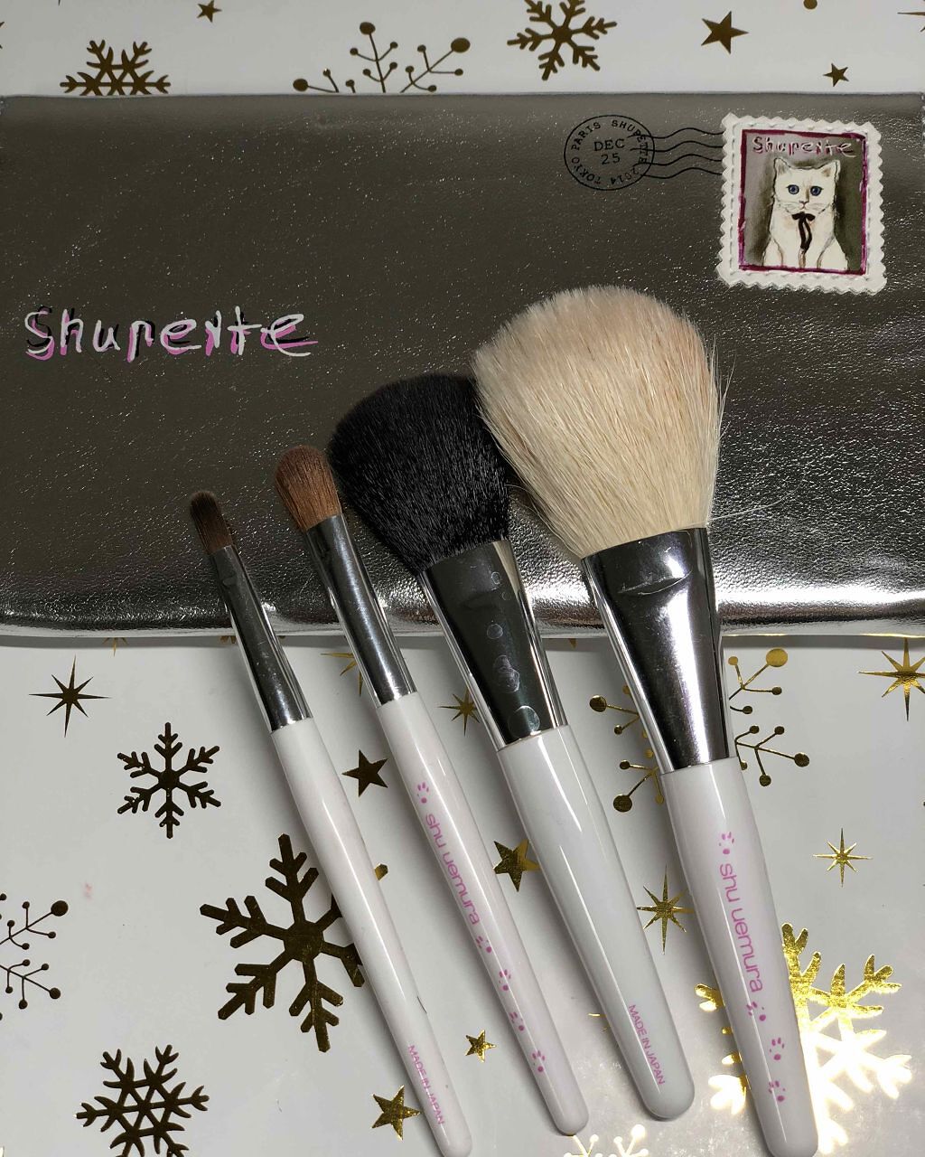 ウィズラブフロムパリ ブラシセット/shu uemura/メイクアップキットを使ったクチコミ（1枚目）