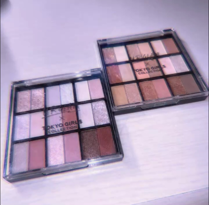 18カラーアイパレット/U R GLAM/アイシャドウパレットを使ったクチコミ（1枚目）