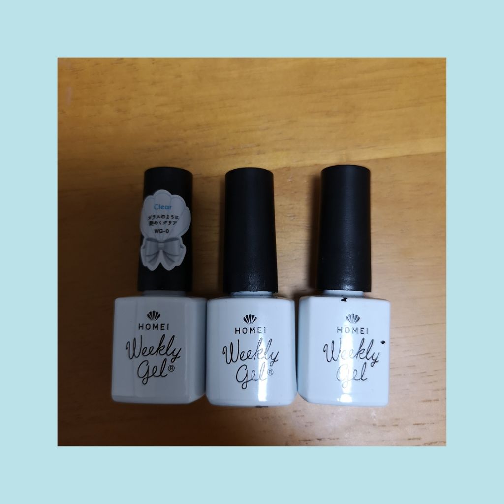 ウィークリージェル/HOMEI/ジェルネイルを使ったクチコミ（1枚目）
