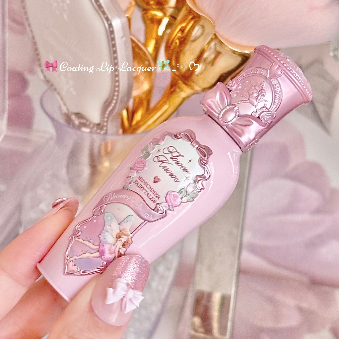 ミッドサマーフェアリーテイルズコレクション リップラッカー/FlowerKnows/リップグロスを使ったクチコミ（2枚目）
