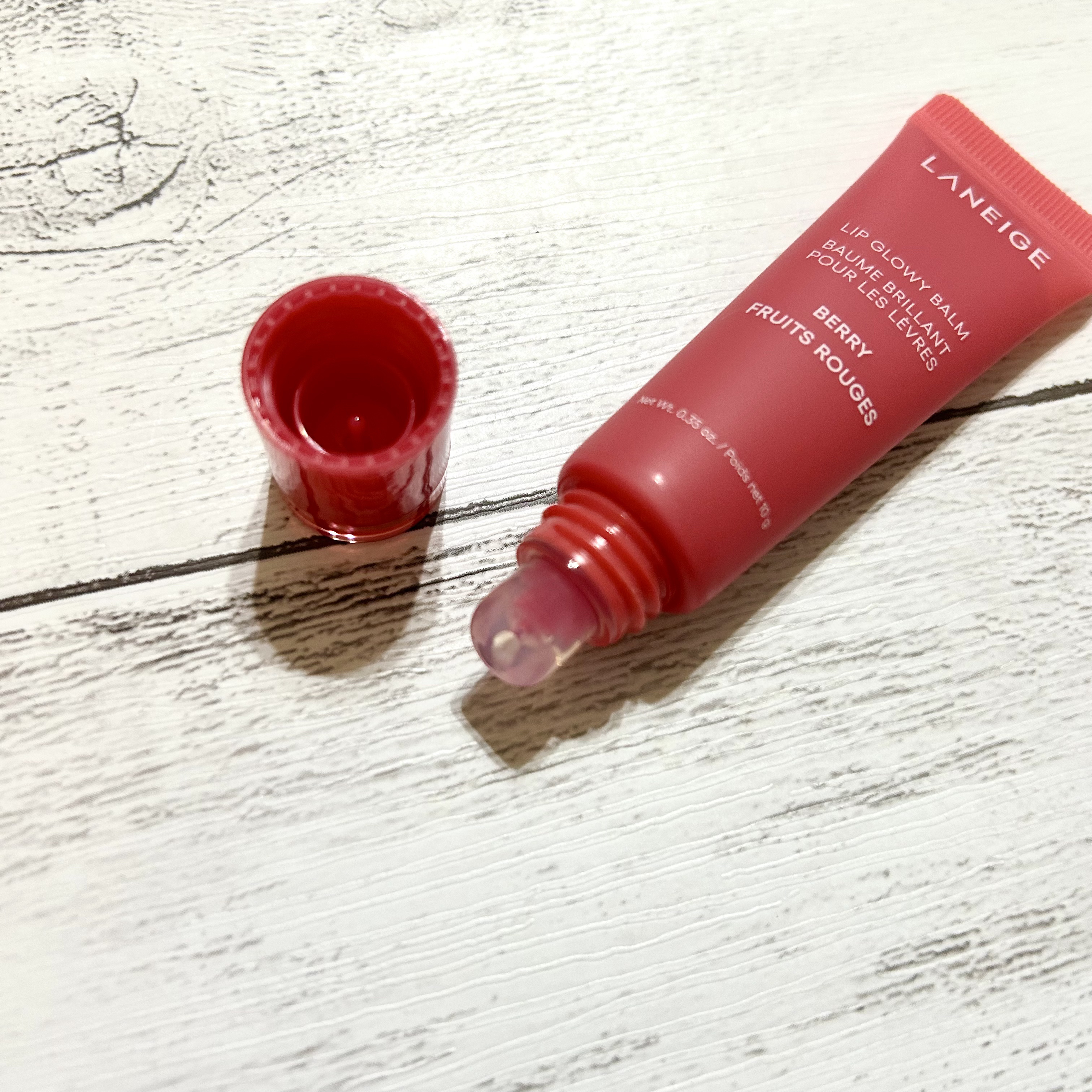 リップグロウィバーム/LANEIGE/リップバームを使ったクチコミ（3枚目）