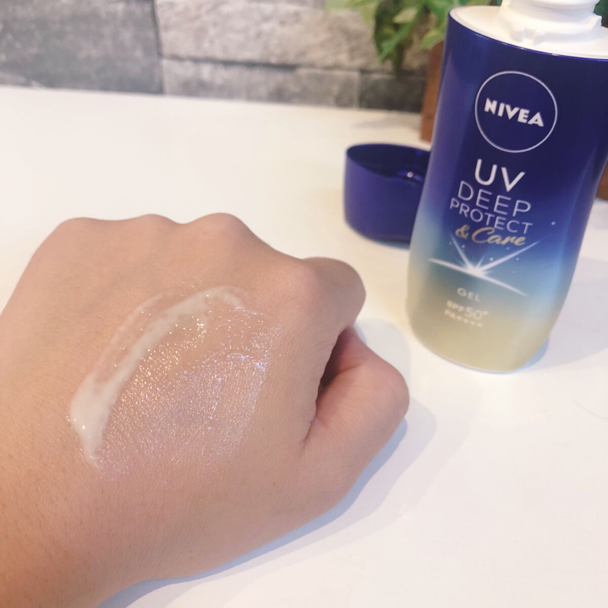 ニベアUV ディープ プロテクト&ケア ジェル/ニベア/日焼け止めジェルを使ったクチコミ(3枚目)