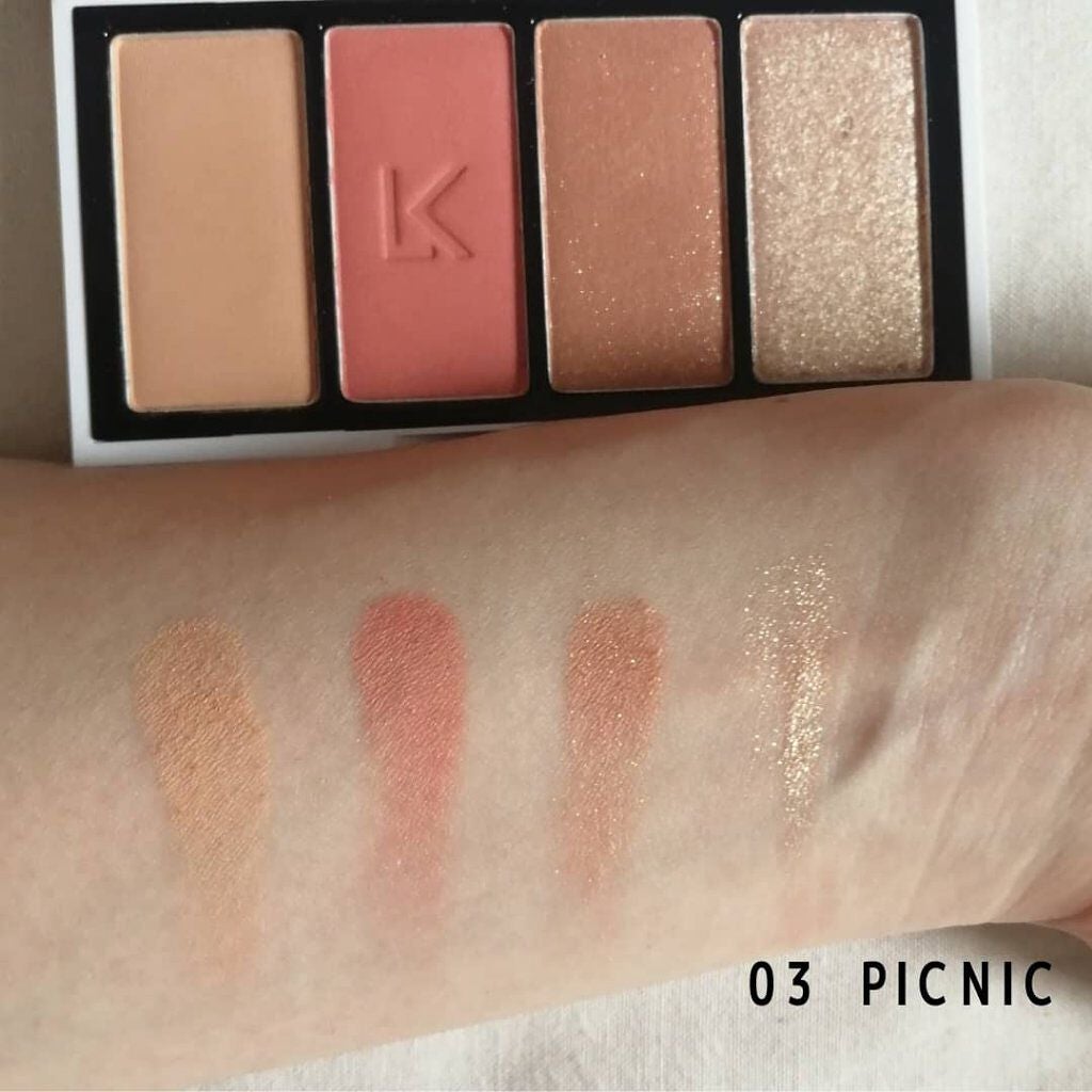 ジャストアイパレット/Laka/アイシャドウパレットを使ったクチコミ(4枚目)