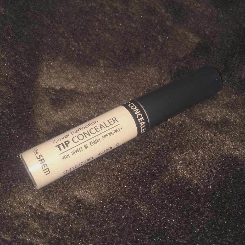 カバーパーフェクション チップコンシーラー/the SAEM/リキッドコンシーラーを使ったクチコミ(1枚目)