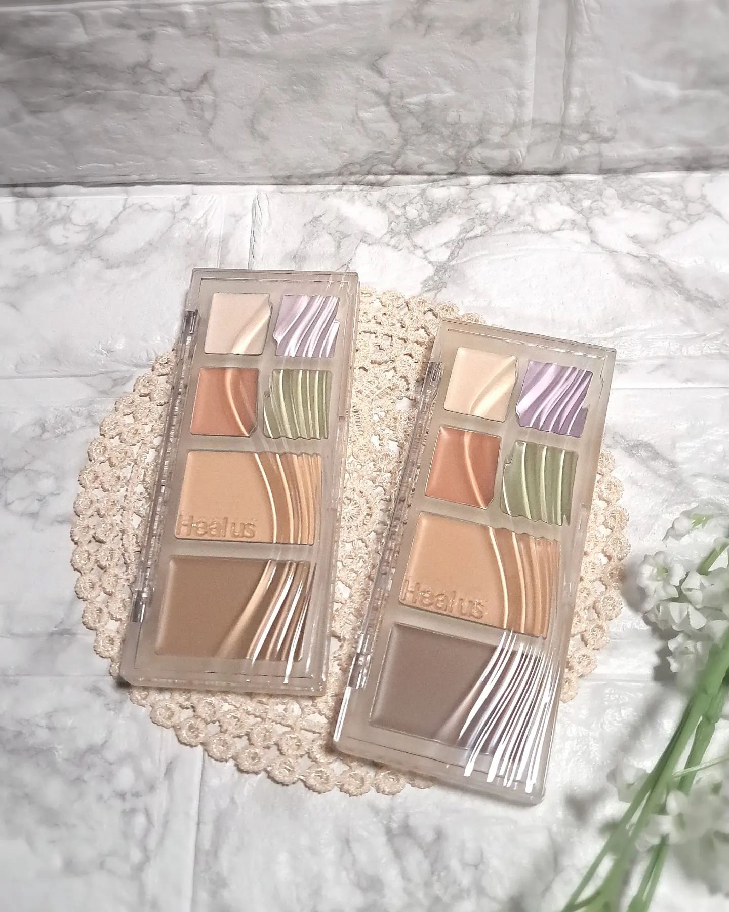 ブリージングコンシーラーパレット/Healus/パレットコンシーラーを使ったクチコミ（2枚目）