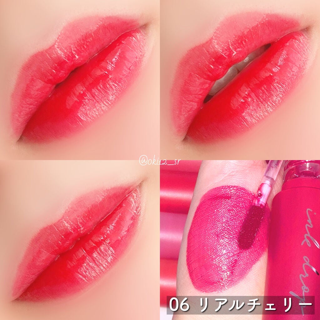 インク ムード ドロップ ティント/PERIPERA/リップグロスを使ったクチコミ(8枚目)