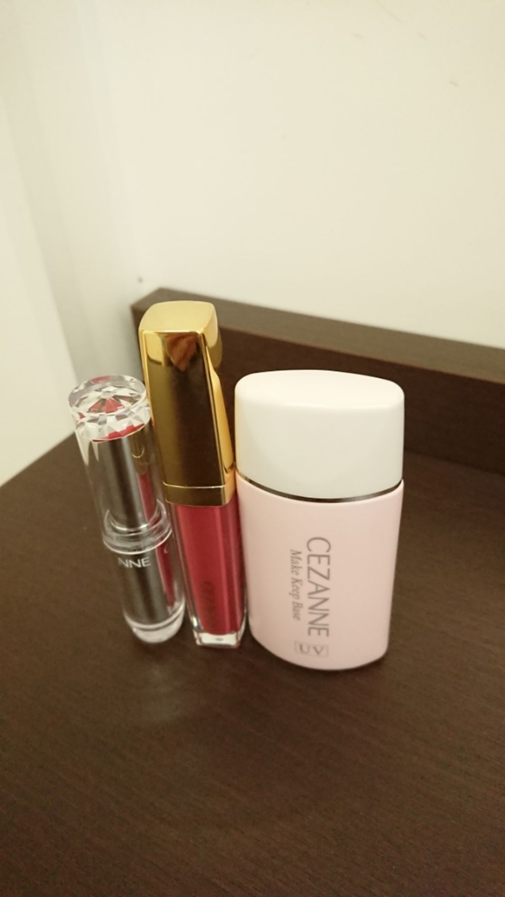 ラスティンググロスリップ/CEZANNE/口紅を使ったクチコミ(1枚目)