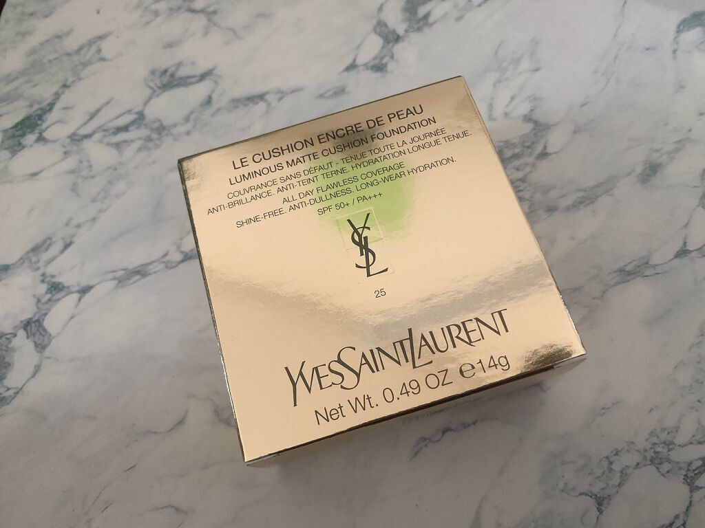 アンクル ド ポー ルクッションN/YVES SAINT LAURENT BEAUTE/クッションファンデーションを使ったクチコミ(1枚目)