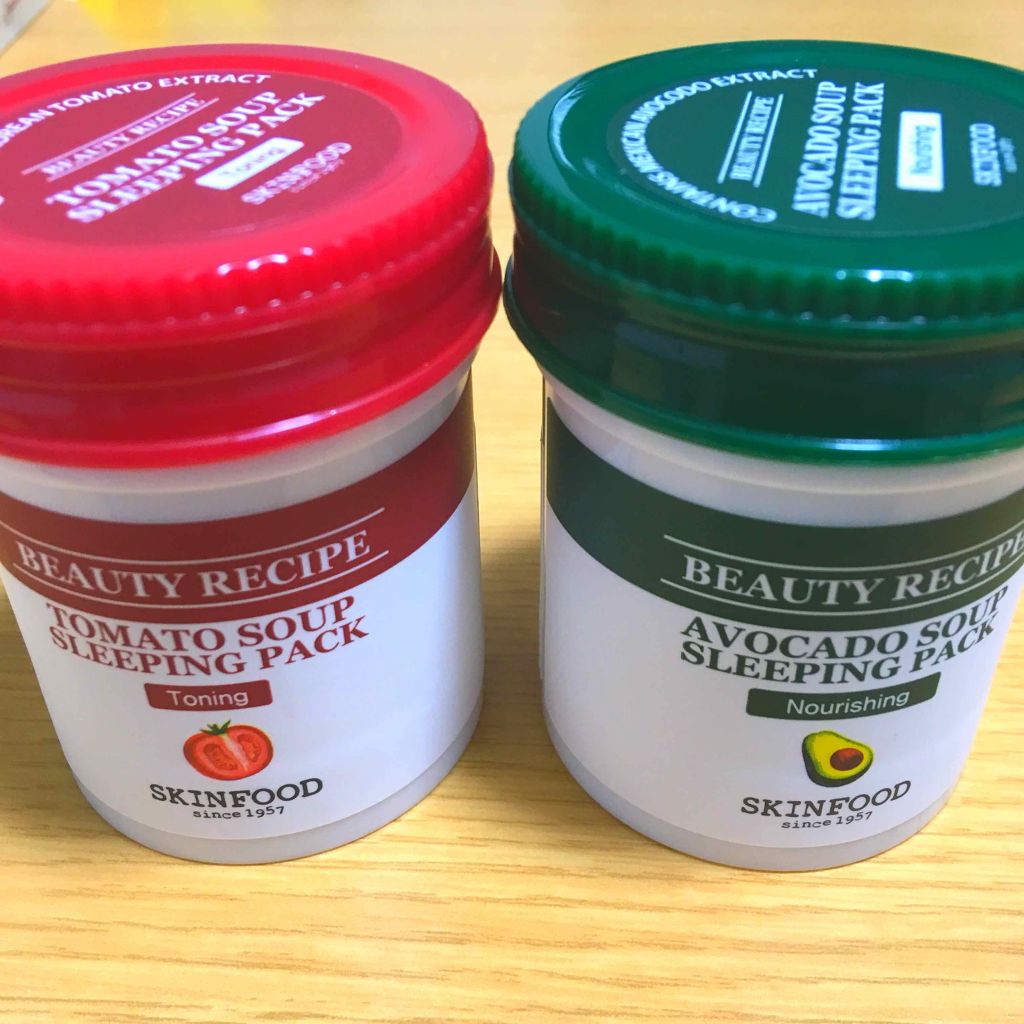 ビューティー レシピ アボカドスープ スリーピングパック/SKINFOOD/シートマスク・パックを使ったクチコミ（1枚目）