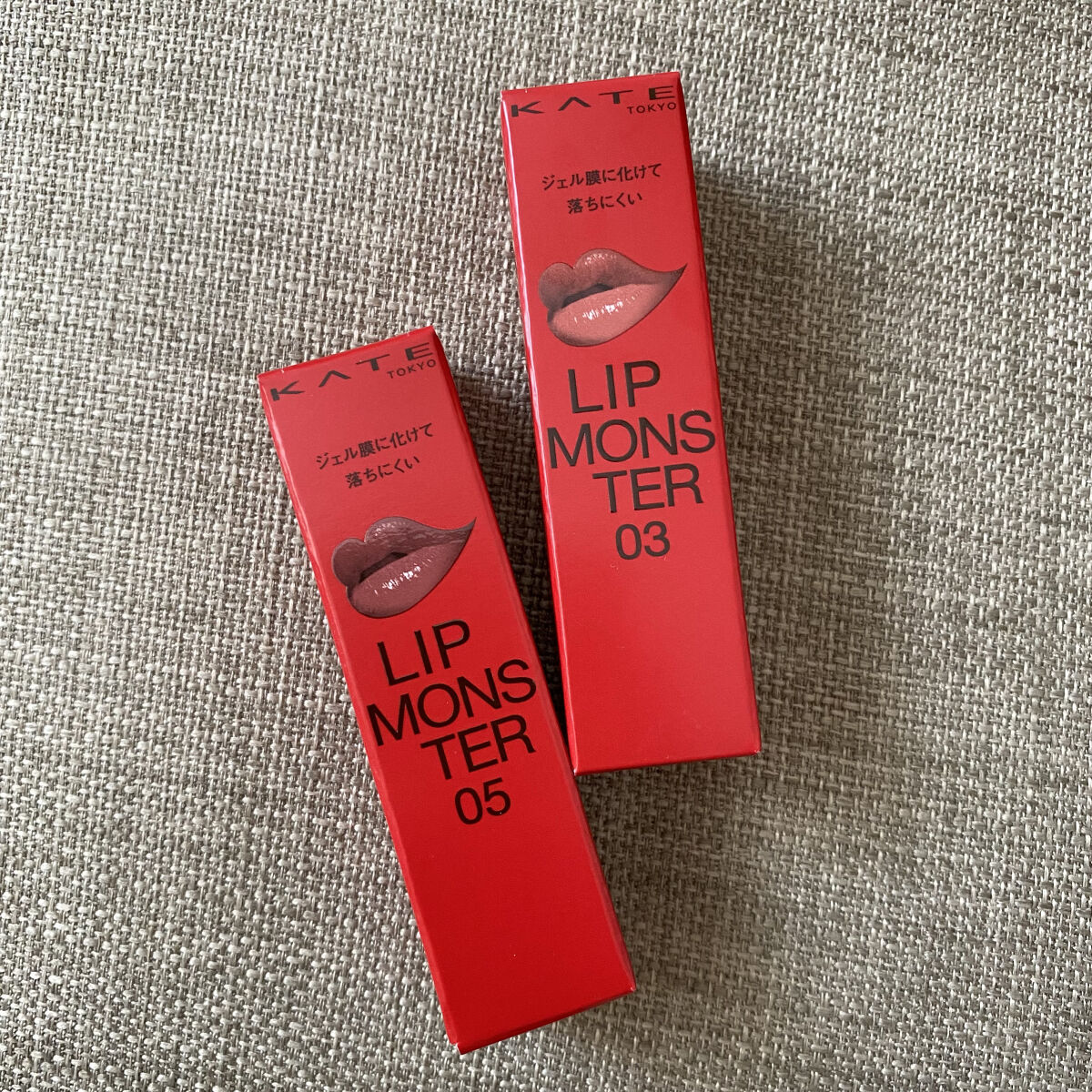 ケイト リップモンスター/KATE/口紅を使ったクチコミ（3枚目）