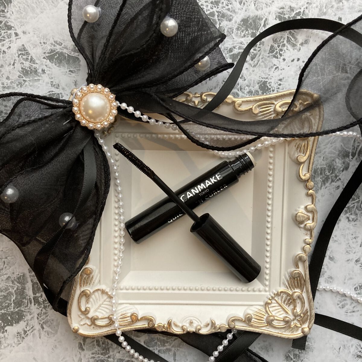 クイックラッシュカーラー/キャンメイク/マスカラ下地を使ったクチコミ（1枚目）