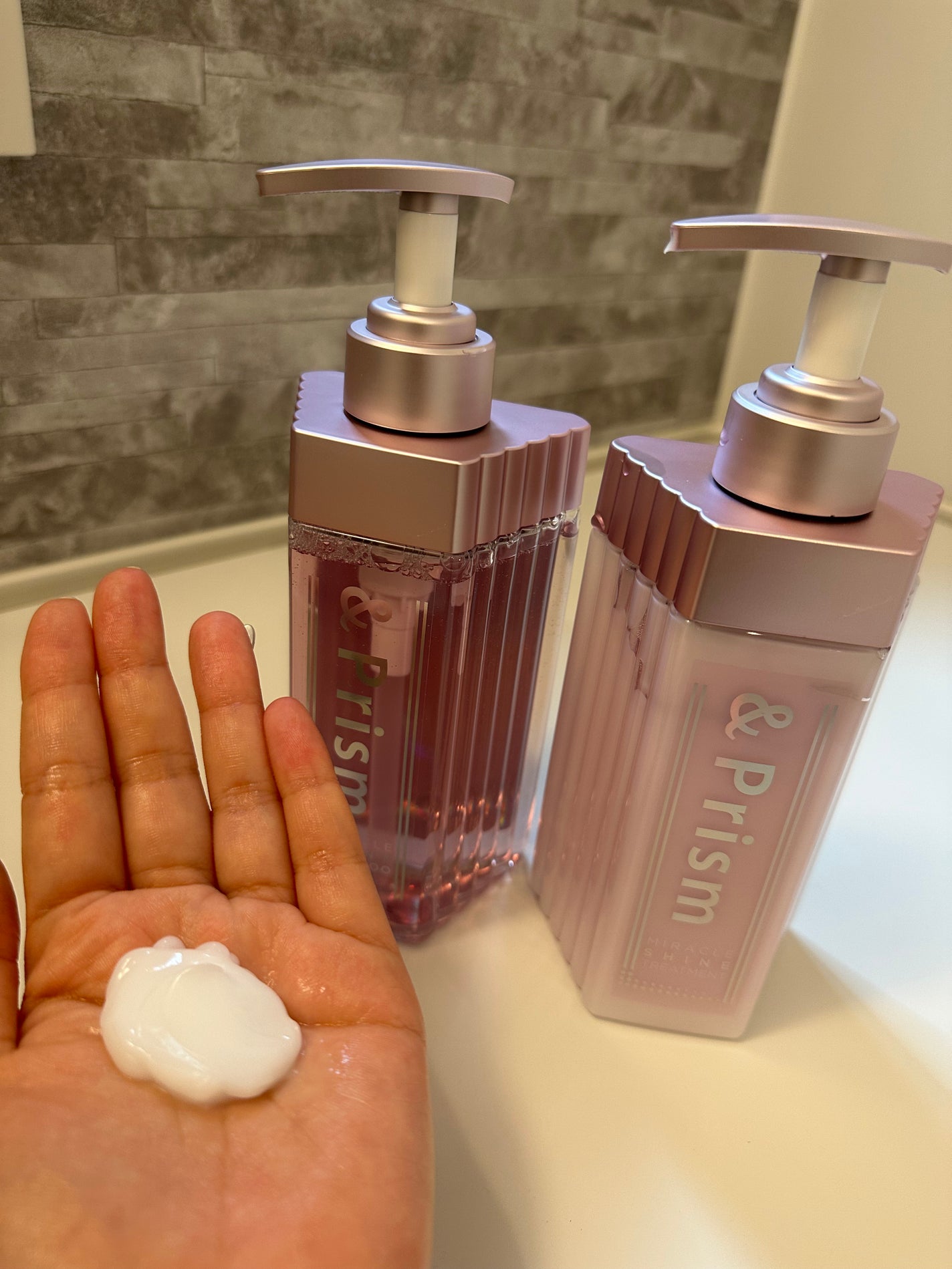 ミラクル シャイン シャンプー/ヘアトリートメント/&Prism/市販シャンプーを使ったクチコミ(4枚目)