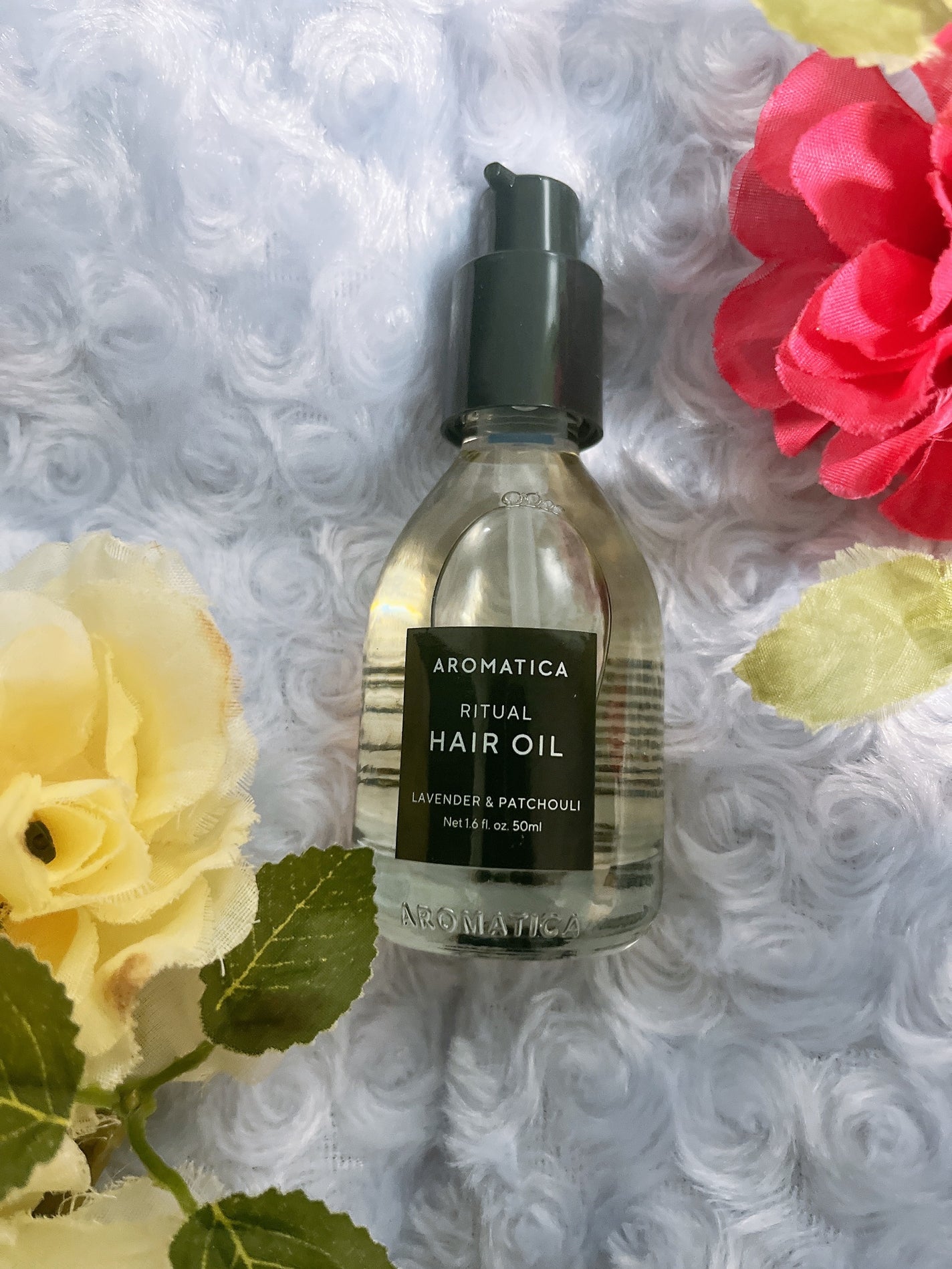 リチュアルヘアオイルラベンダー&パチョリ/AROMATICA/ヘアオイルを使ったクチコミ(1枚目)